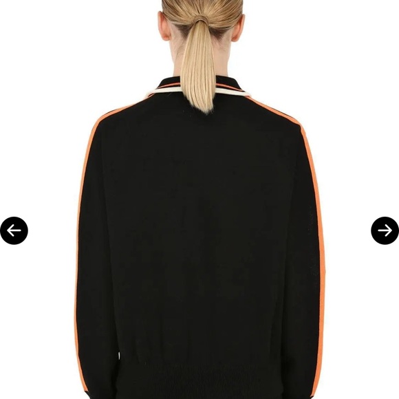 Isabel Marant Track Jacket Small Black Retail$465 Like New - Picture 3 of 5